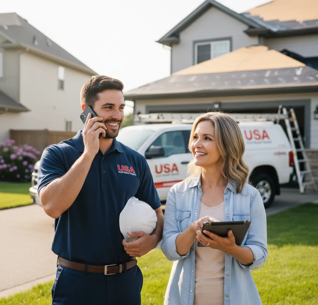 USA Roof Repair Experts customer support in Stockdale